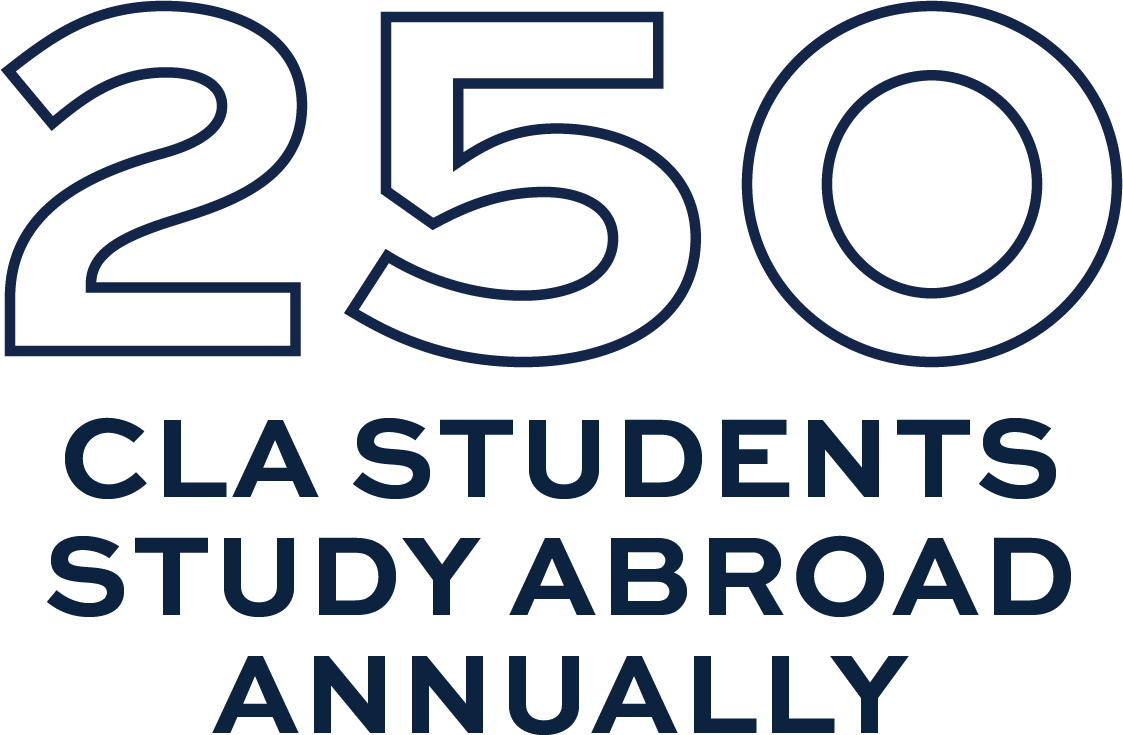 250 CLA Students Study Abroad Annually