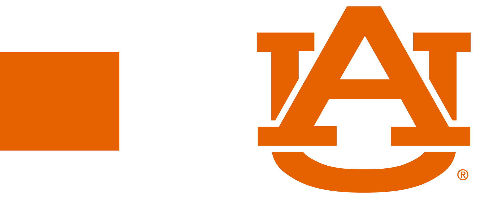 AU logo with power stripe